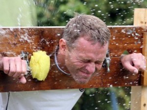 in the stocks